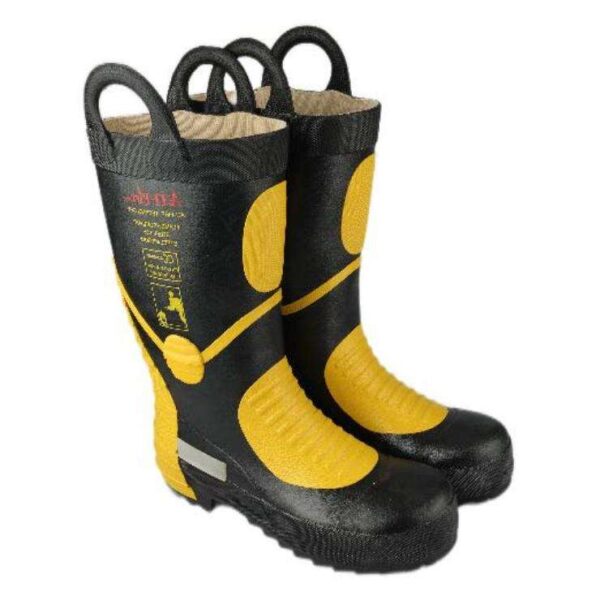 ATI-FIRE EN15090 Certified Steel Head Steel Bottom Fire Rubber Boots