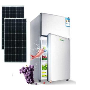 Sunny 98L 2-door solar-powered refrigerator