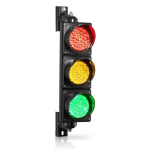 BBMI AC85-265V(4 inch) Traffic Light, Red Yellow Green Traffic Signal Light